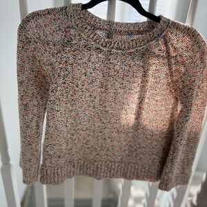 Lou & Grey Multicolor Knit Crew Neck Sweater